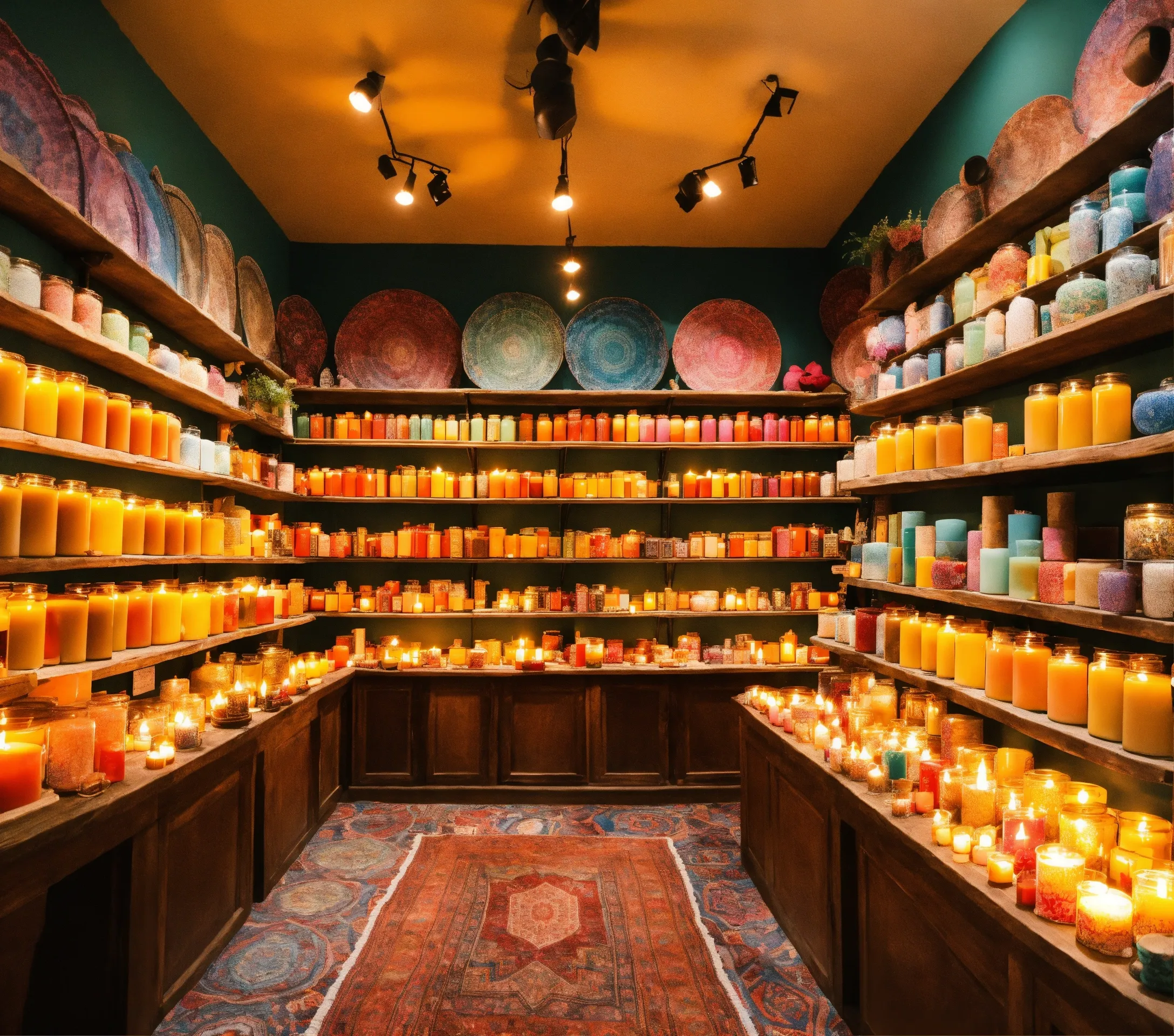 Colorful throw pillows